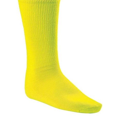 CHAMPION SPORTS Champion Sports SK1NYL Rhino All Sport Sock; Neon Yellow - Small SK1NYL